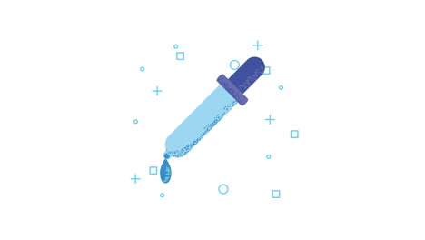 illustration of a dropper
