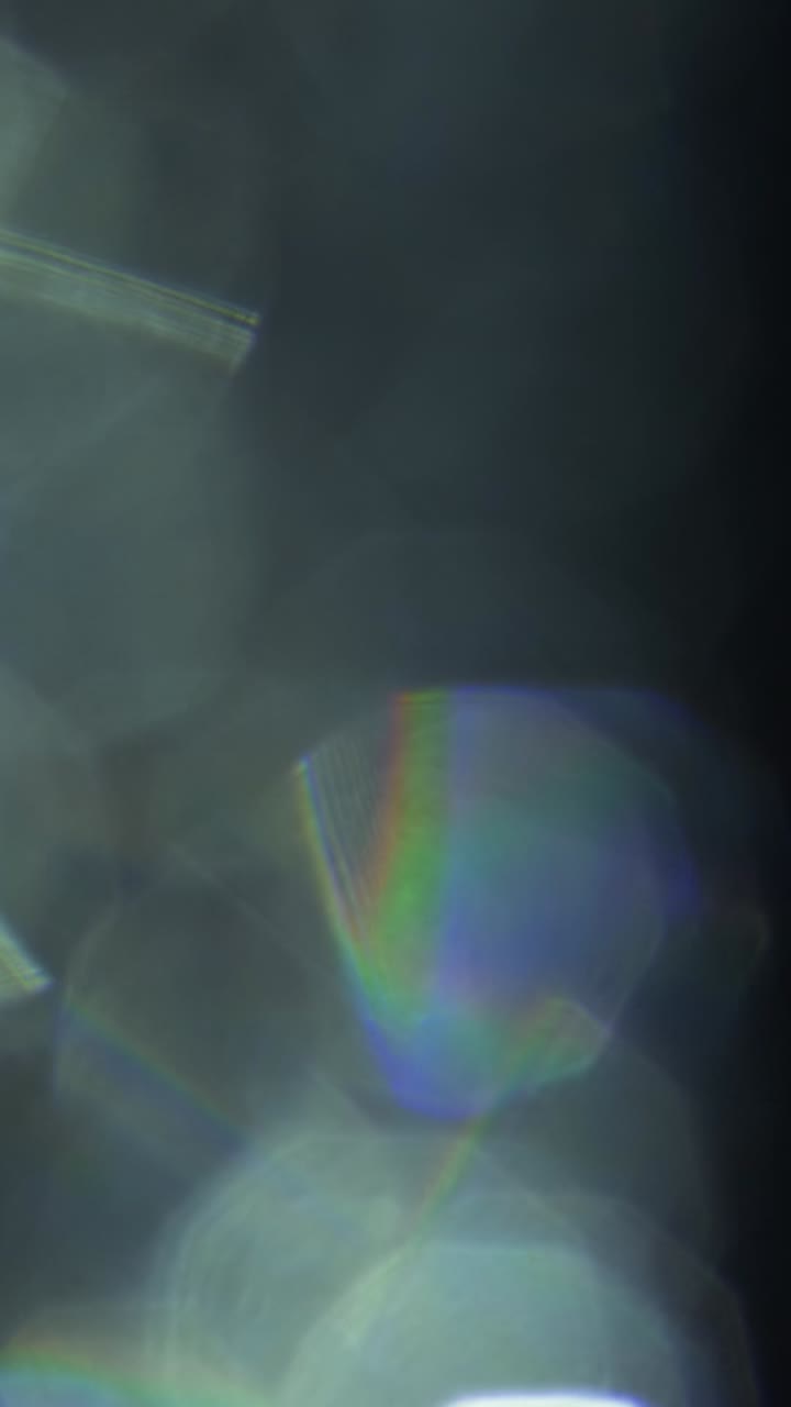 Sovrapposizione di perdite di luce colorate astratte ed effetti flare