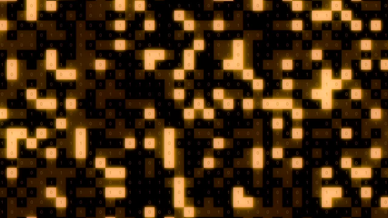 cuadrícula binaria digital abstracta.
