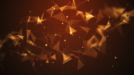 formas abstractas plexo animación de fondo