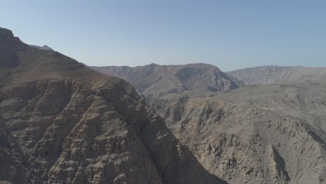 Cinematic-drone-shot---Zoom-out-shot-of-a-Rocky-Mouintain