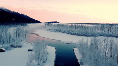 4k-30fps-aerial-video-of-the-Eklutna-Tailrace