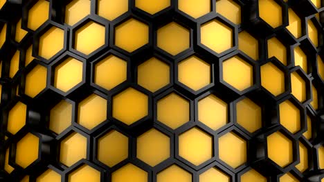 background from hexagons