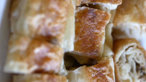 slices of turkish pastry