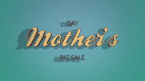 Retro-Mothers-Day-and-Big-Sale-text-on-green-vintage-texture-in-80s-style