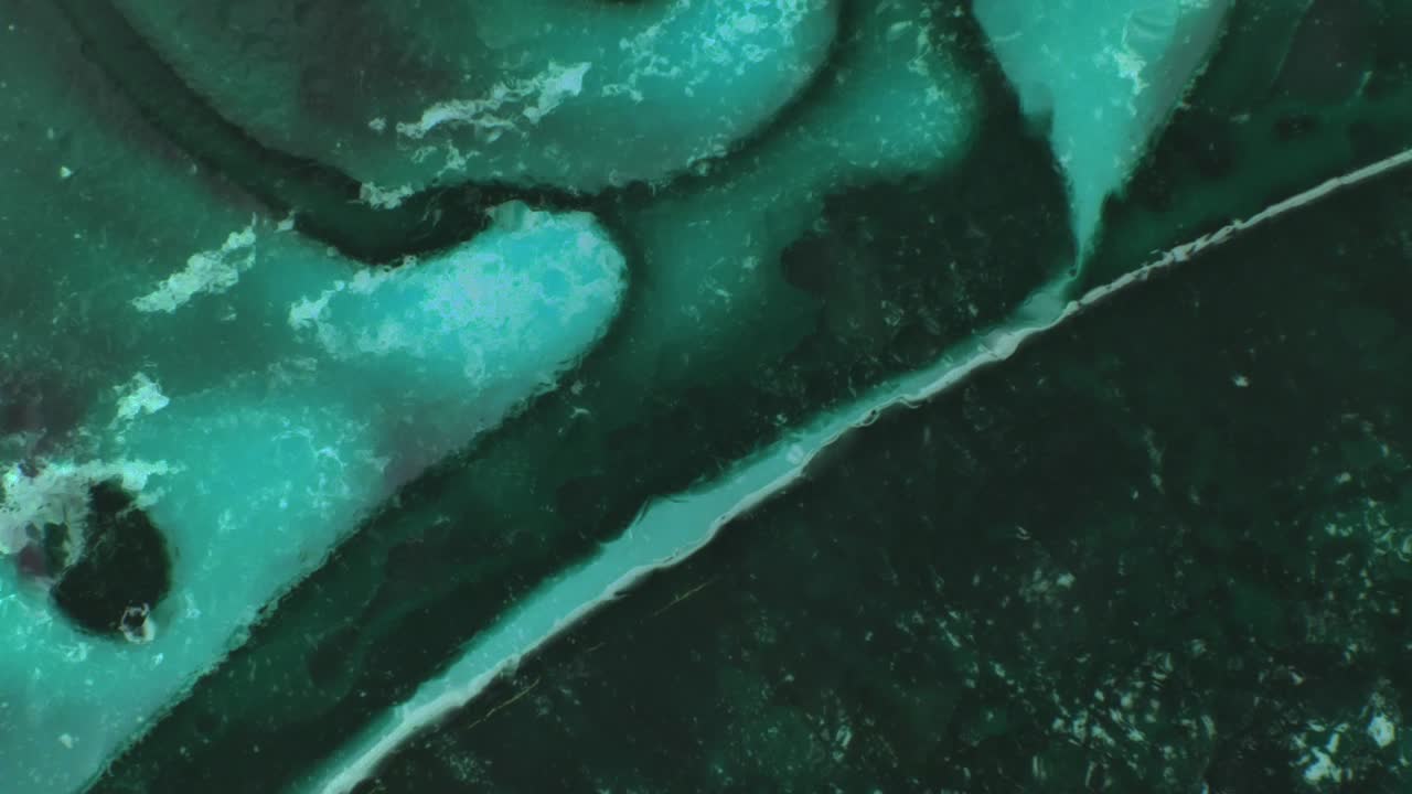 그림의 추상적인 패턴