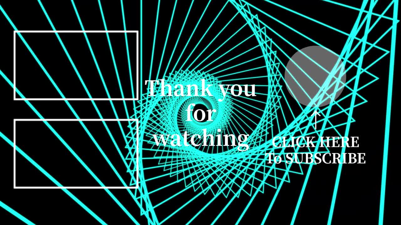 모양 연속 진행 끝 카드 끝 화면 모션 그래픽