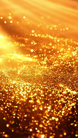 a bright orange background with a lot of sparkles. the sparkles are scattered all over the background and they are reflecting the light. scene is energetic and lively