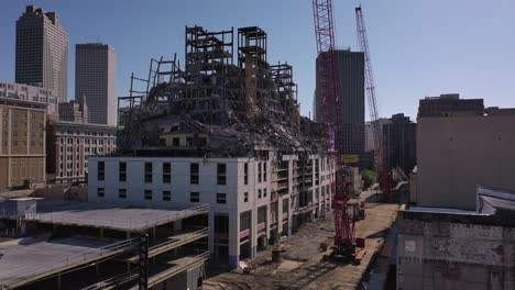 Collapsed-Hard-Rock-Hotel-being-demolished-in-New-Orleans