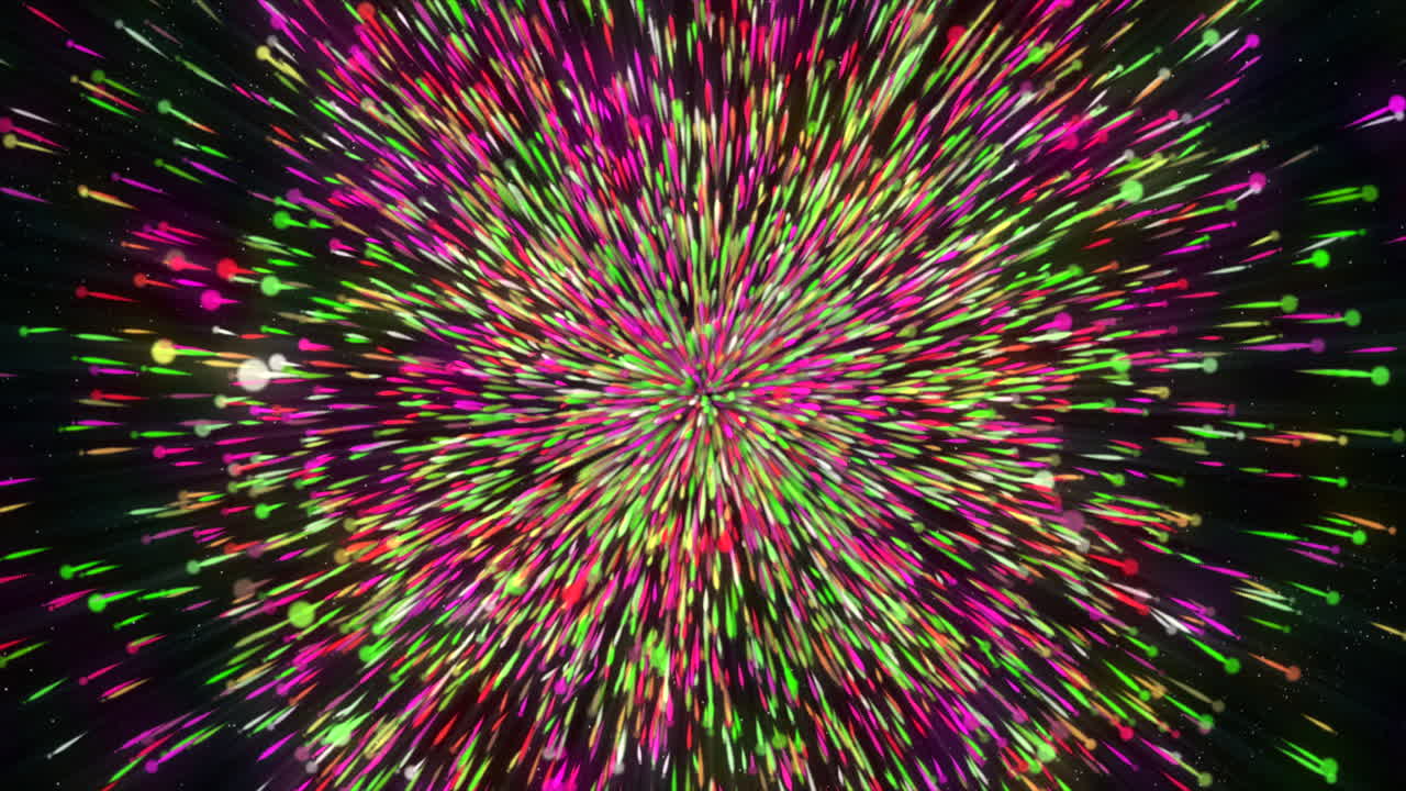 patrón abstracto de explosión colorido