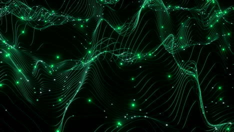 4k abstract depiction of data flowing over a network.