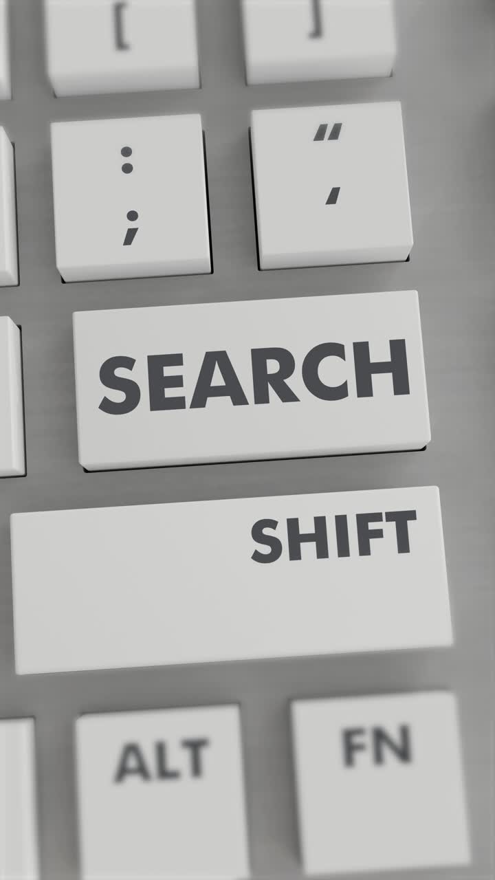 SEARCH BUTTON PRESSING ON KEYBOARD Vertical Video