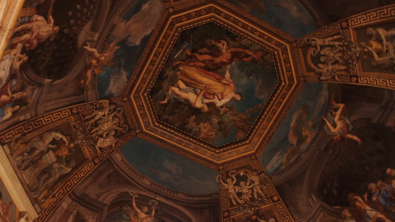 Ornate Ceiling Painting