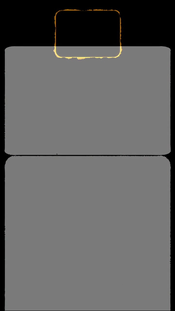 Abstract Rectangular Frames with Golden Outline and Color Transition