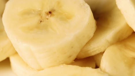 Moving-shot-of-banana-slices