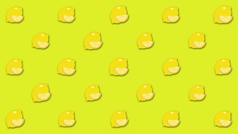 lemon pattern background