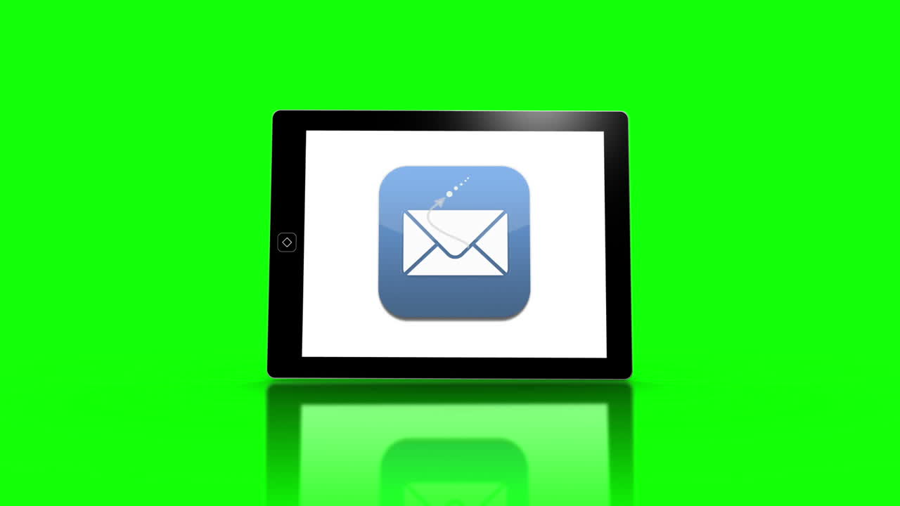 Media device screens showing app icons