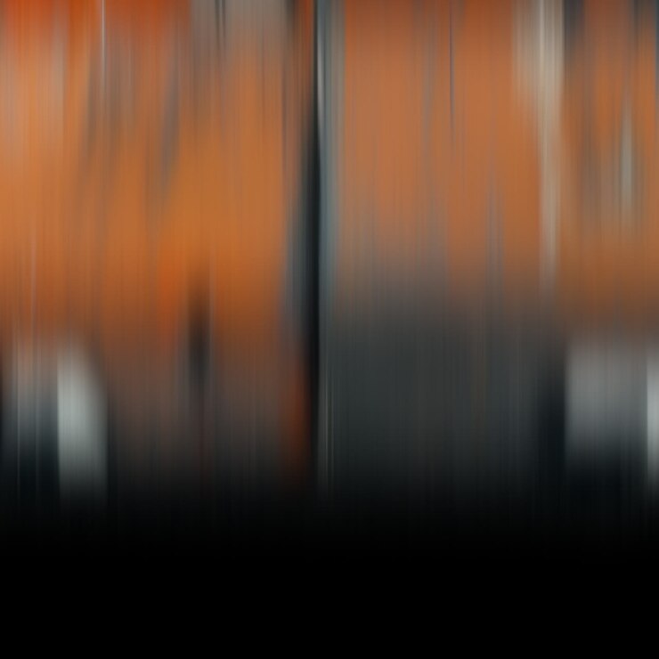 Abstract Orange and Gray Background