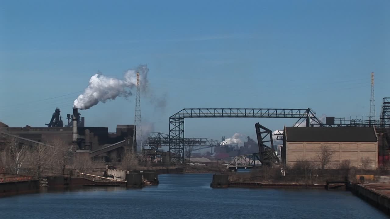 Construction Equipment And Skeleton Of A New Structure Spanning A River