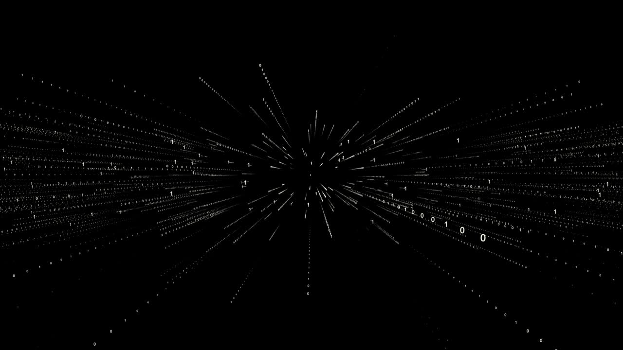 Flow of binary data, computer generated. 3d rendering of scientific technology. Modern digital background stock video
USA, Binary Code, Computer Language, 4K Resolution, Abstract