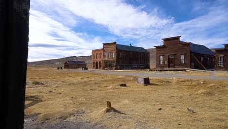 pano shot in old abandoned town