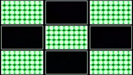 patrones de luz con led