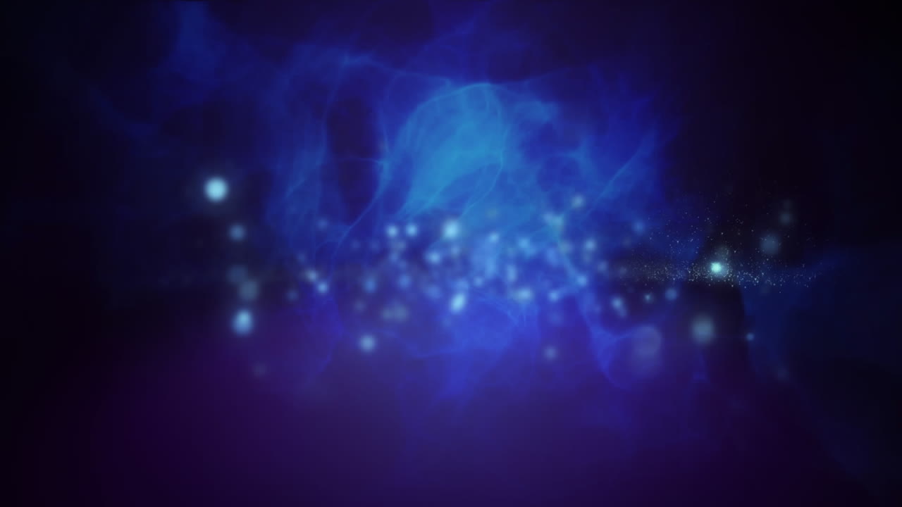 Flickering particles