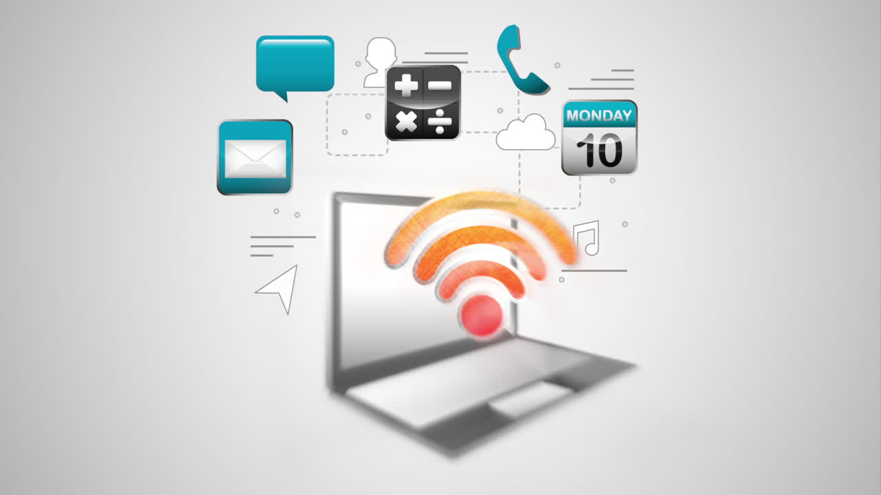 tecnología de big data con portátil