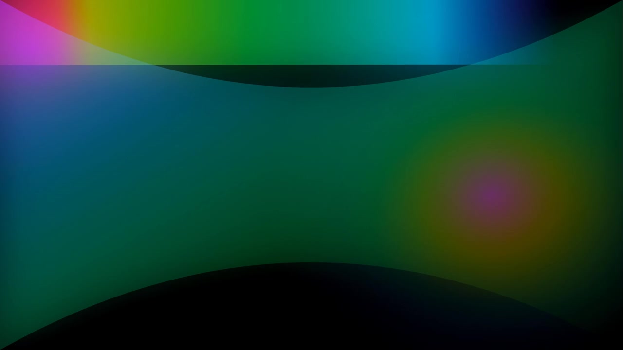 Abstract Motion Background with Glowing Colorful Light Waves