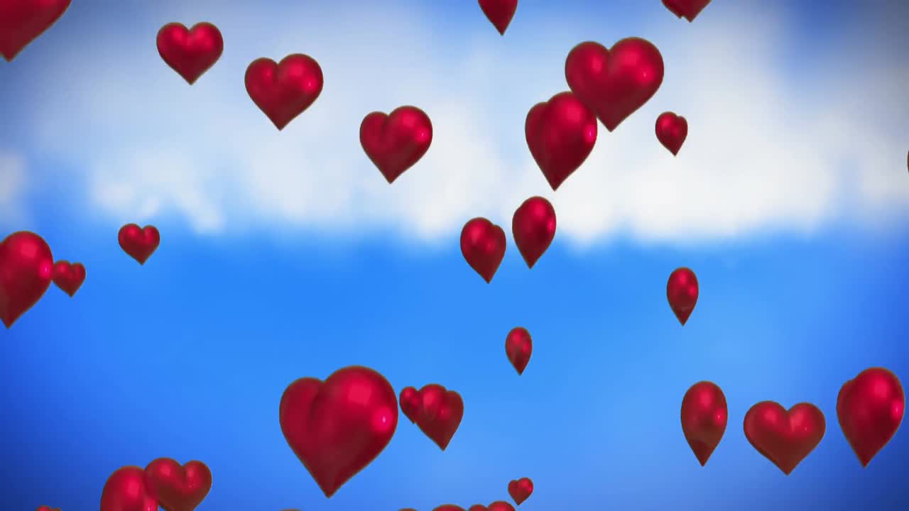 Globos de corazón
