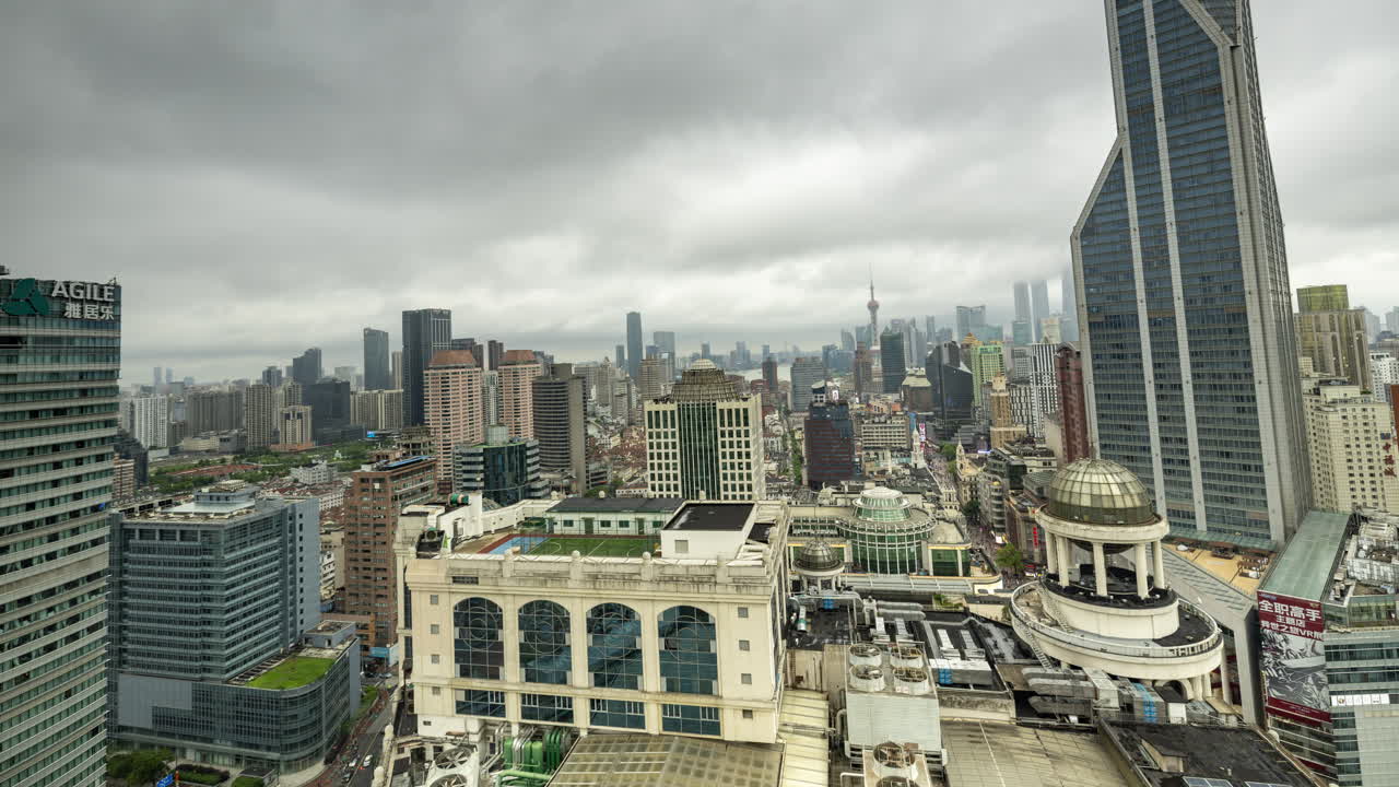 Timelapse of the amazing Shanghai city skyline