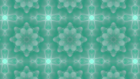 3d en bucle abstracto ornamentado fondo decorativo. caleidoscopio hipnótico.