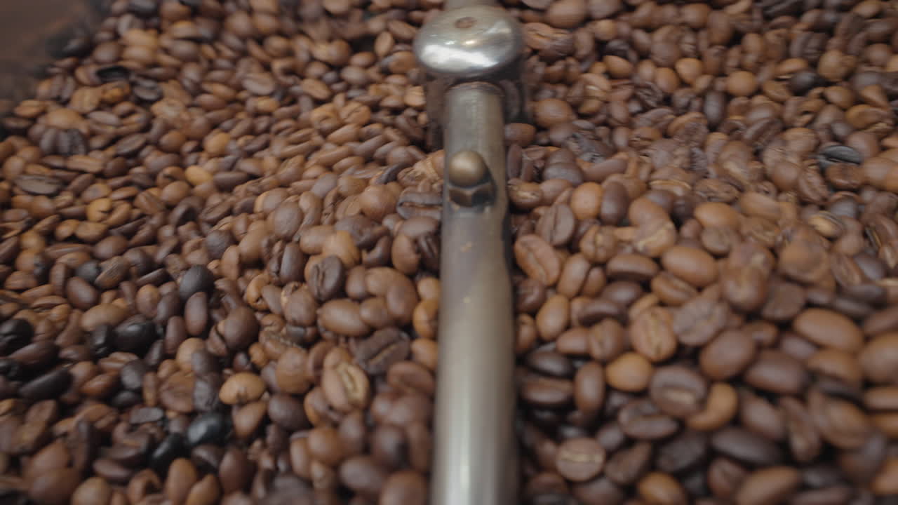 proceso de tostado de granos de café