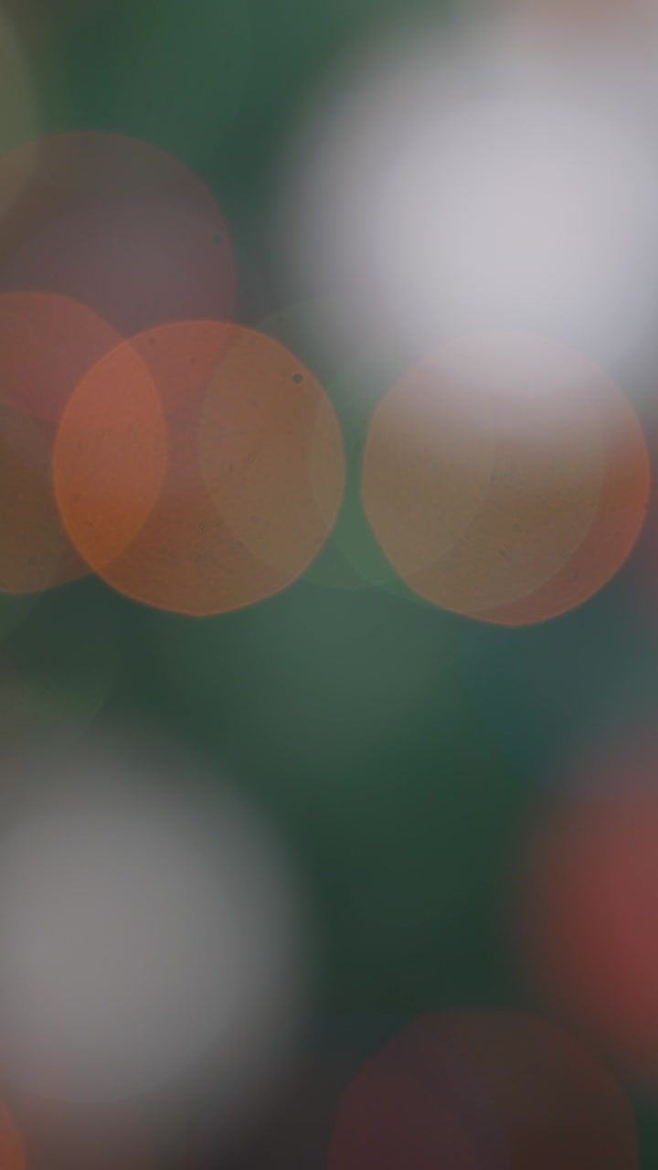 luces bokeh abstractas