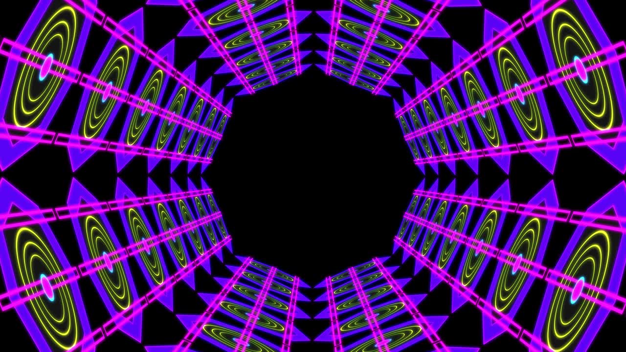 el progreso del túnel cibernético animación gráficos de movimiento