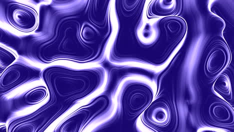 patrón abstracto dinámico azul y blanco con líneas y formas onduladas giratorias