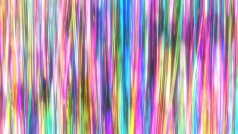 shiny rainbow iridescent light ray beam waves flow abstract effect - 4k seamless vj loop motion background animation