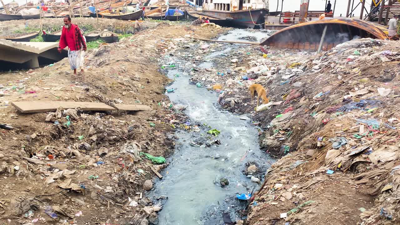 Pollution and Waste in Urban Waterways