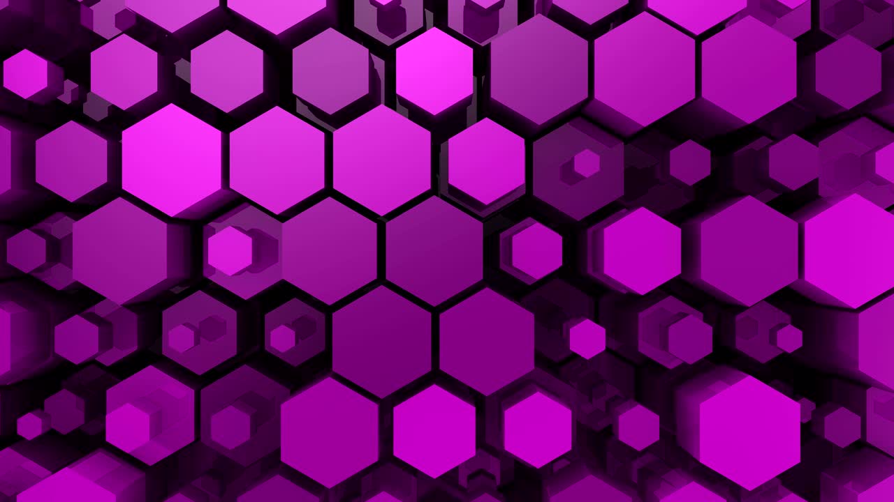 el fondo de los hexágonos