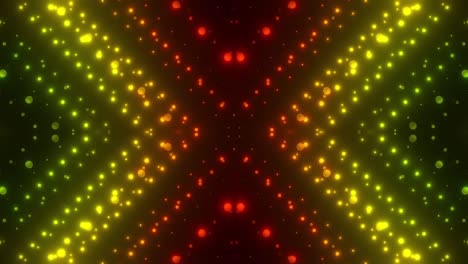 abstract glowing circles background