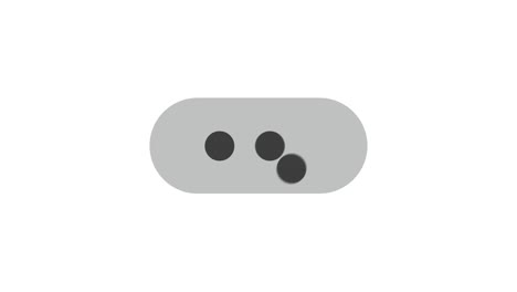 comportamientos de carga en animación de fondo blanco. gráficos en movimiento.