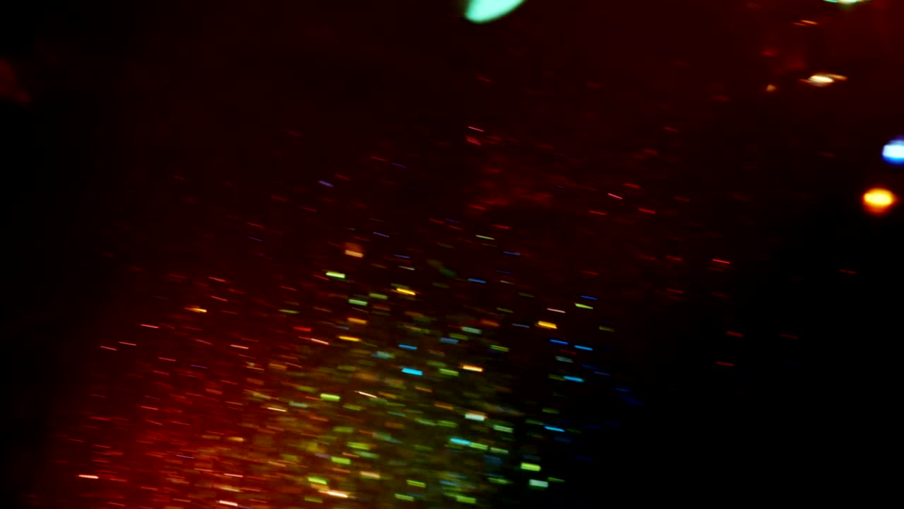 fugas de luz de la discoteca