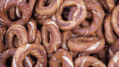 pile of turkish simit