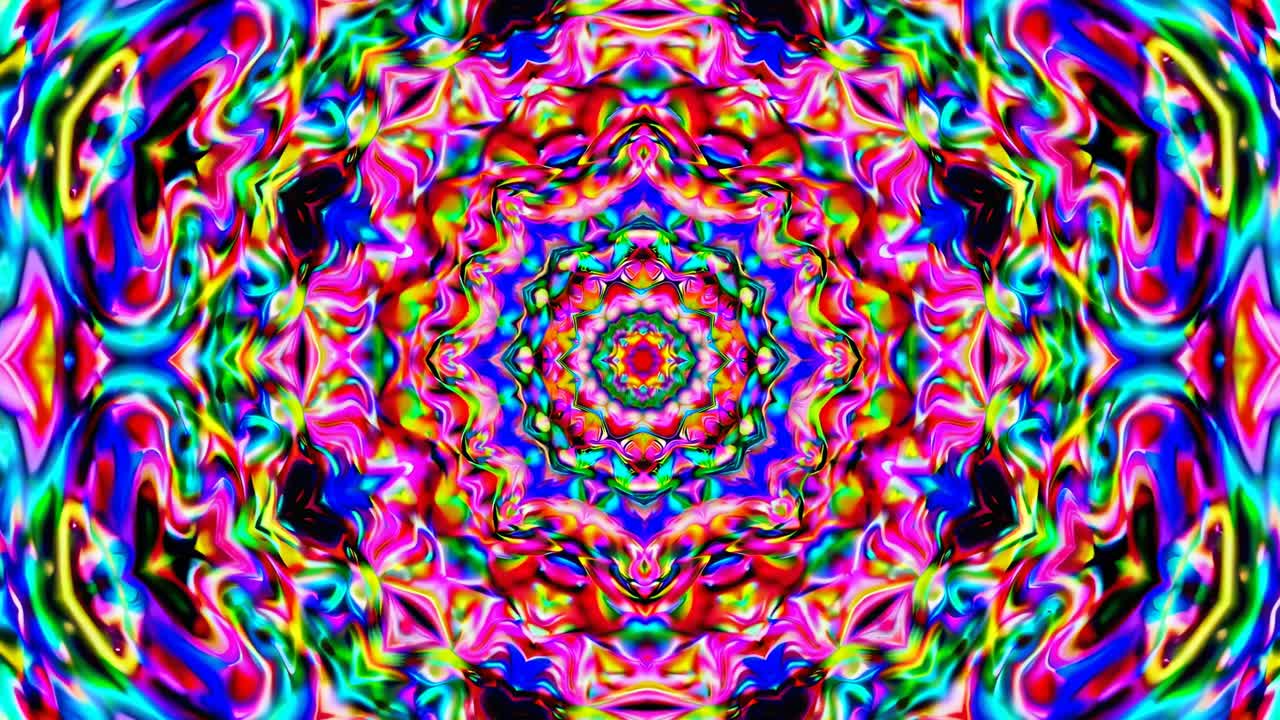 Psychedelic Mandala Art