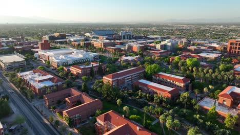 academic college buildings on university of arizona campus in tucson, az