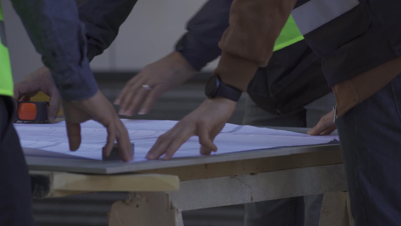 건설 현장의 빌더 엔지니어