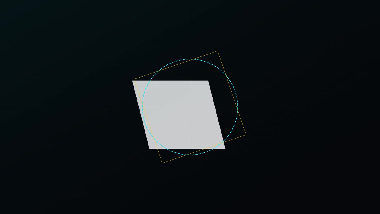 Abstract Motion Graphics with Geometric Shapes and Lines