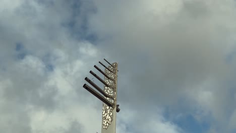 an art installation along the spanish coast, showcasing creativity and promoting tourism