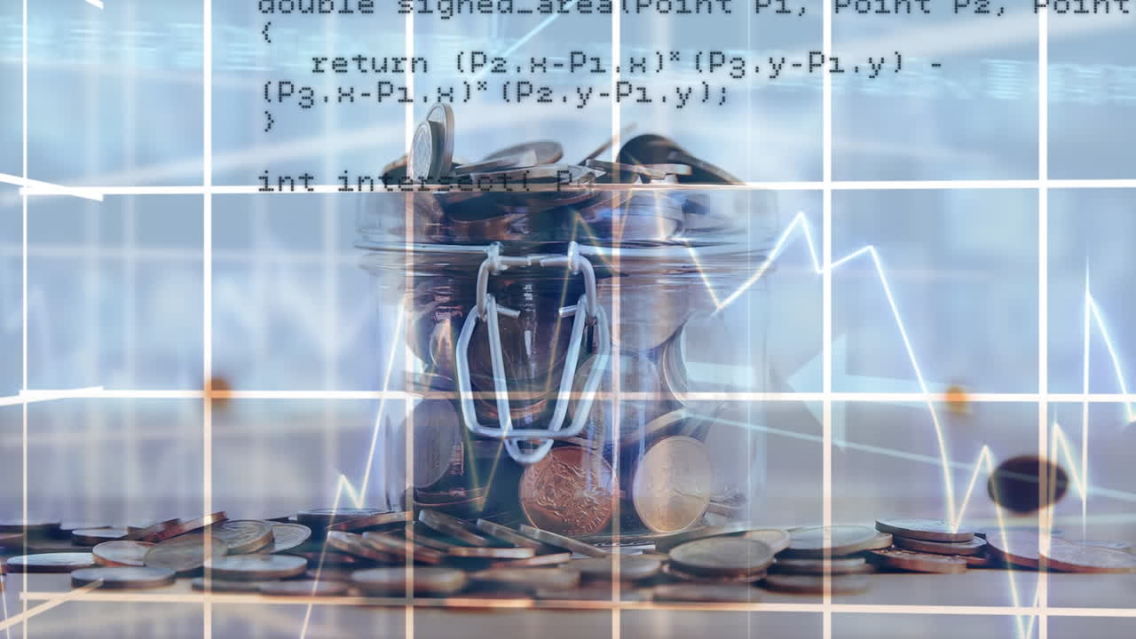 caídas de monedas y códigos de programas