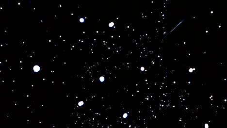 Stars-floating-and-twinkling-on-black-background-animation